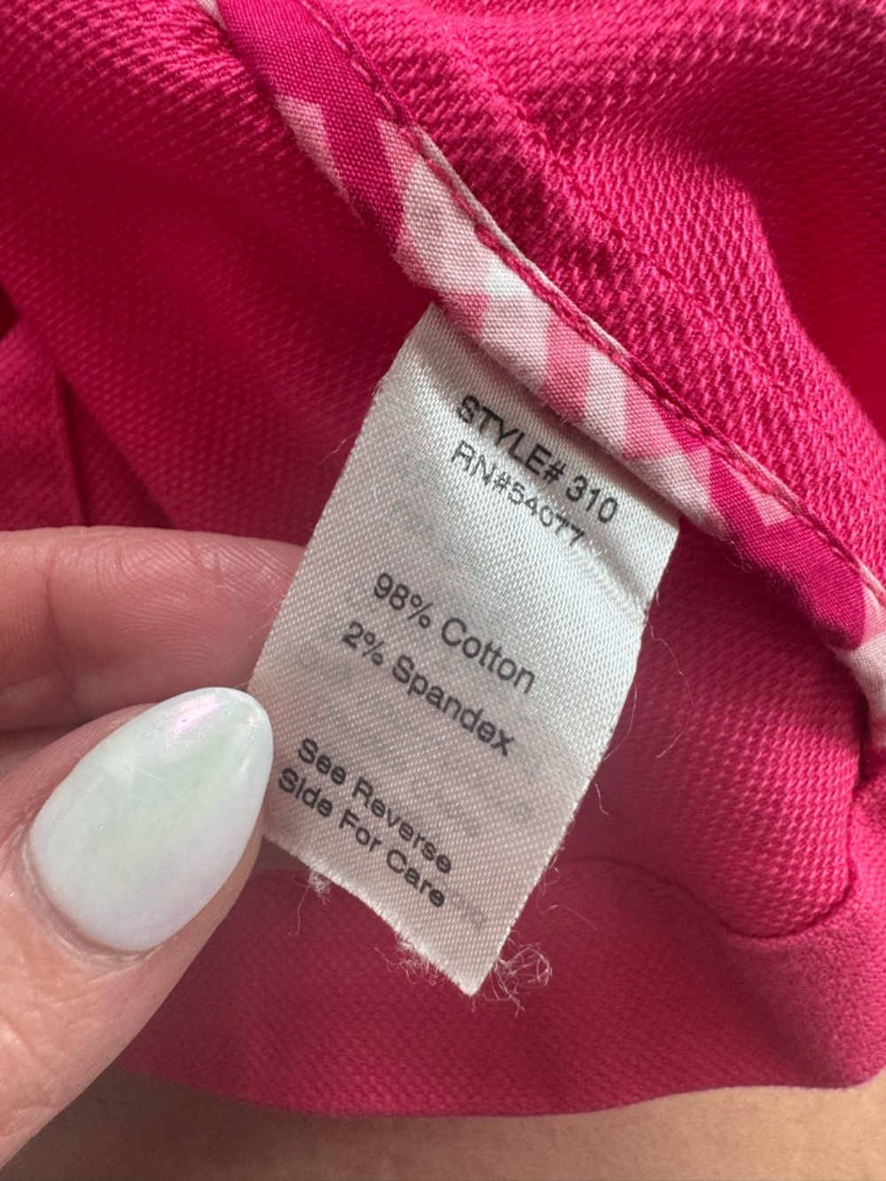 CAbi Power Pink Peplum Cotton Blazer Jacket Crop Barbie 3/4 Sleeve 8 - Picture 5 of 9